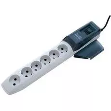 Сетевой фильтр ZIS Pilot Pro 7 м, 6 розеток (220-230 В/50-60 Гц ,2,2 кВт, 10 А) 531117 (1000458285)