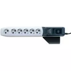 Сетевой фильтр ZIS Pilot Pro 1.8 м, 6 розеток (220-230 В/50-60 Гц ,2,2 кВт, 10 А) (14554/1000458278)