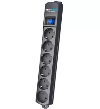 Источник бесперебойного питания ZIS S-Max 7M Surge protector Pilot S Max (5 euros + 1GP), 15A/3.5kVA, automatic, 7 m, graphite