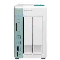 Сетевой накопитель QNAP D2 Pro 2 Hot-Swap Tray w/o HDD. Dual-core Celeron N3060 1.6-2.48GHz, 4K HDMI-port, 1GB DDR3L (1 x 1GB up to 8GB), 2x1G LAN, HD
