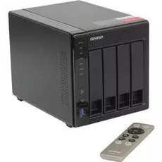 Сетевой RAID-накопитель QNAP TS-451+-8G 4 отсека для HDD, HDMI-порт. Intel Celeron J1900 2,0 ГГц, 8ГБ.