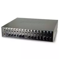 Шасси Planet MC-1610MR позволяет установить до 16 конвертеров серии FST/GST в единый конструктив