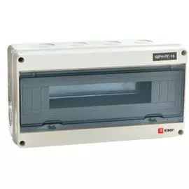 Щит распределительный EKF pb65-n-pg-18 ЩРН-ПГ-18, IP65