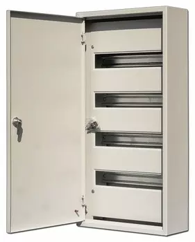 Щит распределительный навесной DEKraft 30208DEK металлический 680х350х120 60 мод. IP31 ЩРН-60