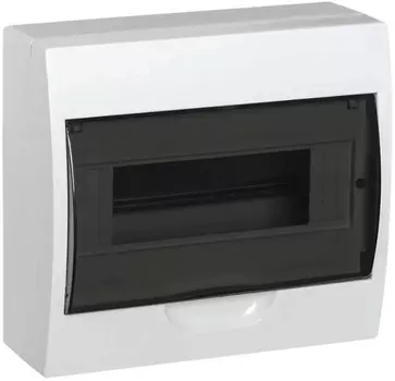 Щит распределительный навесной IEK MKP12-N-04-10-41 KREPTA 3 ЩРН-Пк-10 IP41 белый пластиковый