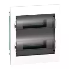 Щит распределительный Schneider Electric EZ9E212S2FRU Easy9 встраиваемый белый (дверь прозрачная) на 24 модуля IP40