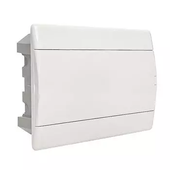Щит распределительный встраиваемый EKF sb-v-12w ЩРВ-П-12 "SlimBox" белая дверца IP41