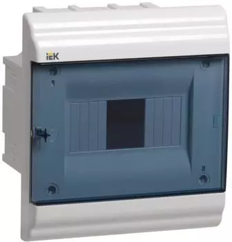 Щит распределительный встраиваемый IEK MKP82-V-06-41-20 PRIME пластиковый ЩРВ-П-6 белый IP41