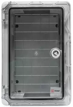 Щит с монтажной панелью EKF PBT65MP001 ЩМП-П прозрачная дверь (300х200х130) IP65 PROXIMA