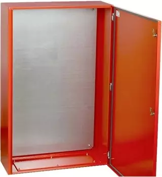 Щит с монтажной панелью IEK IND-YKM40-06-54 металлический ЩМП-6-0 (1200х750х300) У2 IP54 RAL 3020