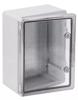 Щит с монтажной панелью IEK MKP92-N-403017-65 пластиковый ЩМПп 400х300х170мм пр. дв. УХЛ1 IP65