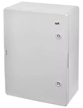 Щит с монтажной панелью IEK MKP93-N-503519-65 пластиковый ЩМПп 500х350х190мм УХЛ1 IP65