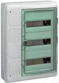 Щит Schneider Electric 13440 навесной IP65 36 модулей + 4 отверстия с интерфейсом с клеммами