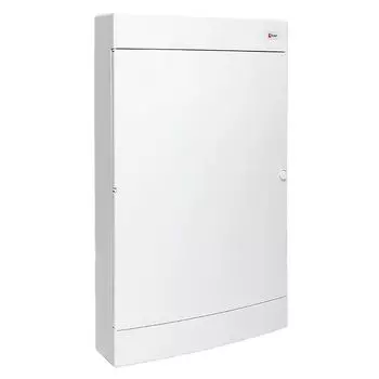 Щит слаботочный EKF ux-4m-nw-xl пластиковый "Unix" белая дверь 4 габарит увеличенный 651x396x112 IP40