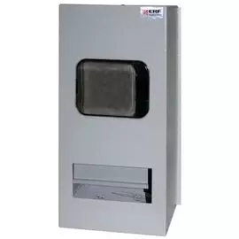 Щит учета EKF mb23-1/6 квартирный БУРН-1Н6и, металл