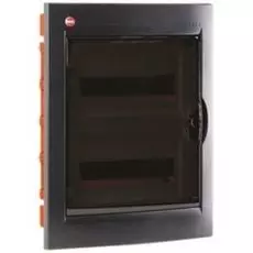 Щиток встраиваемый DKC 82524 4 модуля, IP 41, с дверцей, черный, "RAM base"