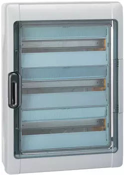 Щиток Legrand 601987 Plexo³ - IP 65, IK 09, 3 ряда, 125 А, 18 модулей
