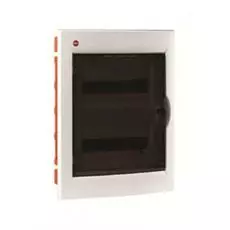 Щиток модульный DKC 81524 встраиваемый белый с дымчатой дверцей, IP41, 24 модуля, "RAM base"