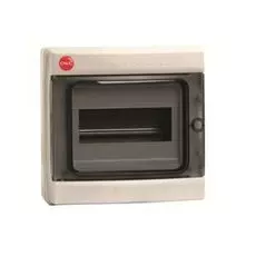 Щиток навесной DKC 85608 8 модулей, IP 65, с дверцей, серый, "RAM base"