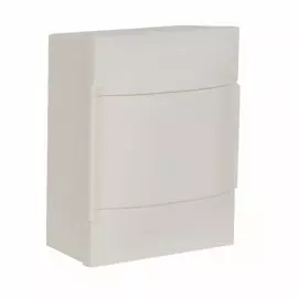Щиток навесной Legrand 134608 Practibox S - 1 ряд x 8 модулей, белая дверь