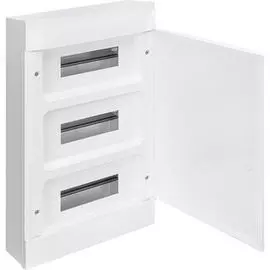 Щиток навесной Legrand 135603 Practibox S - пластиковый, 3 ряда x 12 модулей, белая дверь