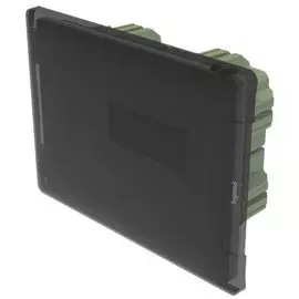 Щиток встраиваемый Legrand 401701 Practibox³ - прозрачная дверь, 1х8 модулей, земля