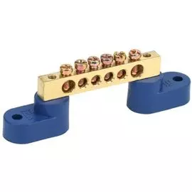 Шина IEK YNN10-69-6C2-K07 N ноль на двух угловых изол ШНИ-6х9-6-У2-С