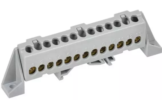 Шина L "фаза" IEK TF-NN10-13-DP-K03 TEKFOR в комбинированном изоляторе "Стойка" 6х9-13-Ср