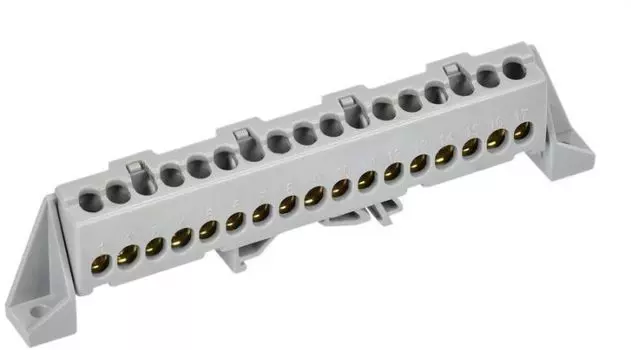 Шина L "фаза" IEK TF-NN10-17-DP-K03 TEKFOR в комбинированном изоляторе "Стойка" 6х9-17-Ср