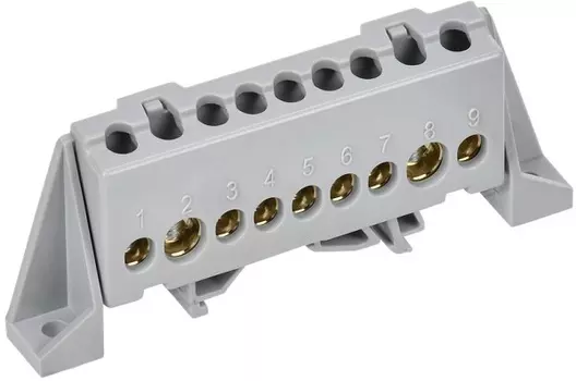 Шина L "фаза" IEK TF-NN20-09-DP-K03 TEKFOR в комбинированном изоляторе "Стойка" 8х12-9-Ср