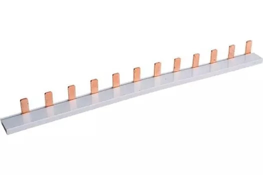 Шина Rexant 11-2241-1 соединительная типа PIN 12 штырей 1Р 63 А 22 см