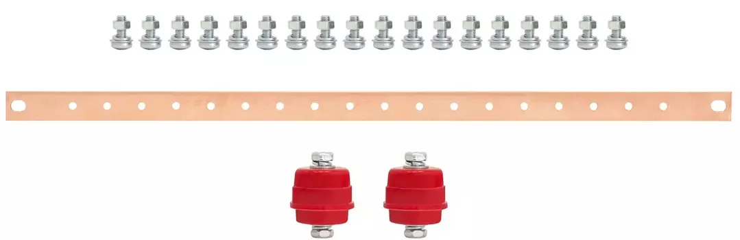 Шина заземления SNR SNR-EGB-02 19", тип 2