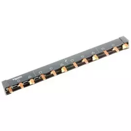 Шинка Schneider Electric A9XPH312 гребенчатая 3P (L1L2L3…) 12 мод.18мм 100А разрезаемая