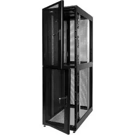 Шкаф ЦМО ШТК-СП-К-2-46.6.12-44АА-Ч (600x1200) 2 секции, дверь перфор. 2 шт., черный, в сборе