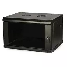 Шкаф настенный 19", 18U ITK LWR5-18U66-GF LINEA W 600x600 мм дверь стекло, RAL9005