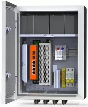 Шкаф MASTERMANN 6 УТП 4К АКБ 7А коммутационный с защитным реле от "холодного пуска"