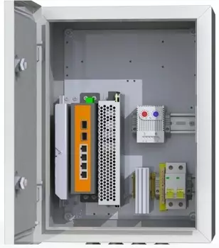 Шкаф MASTERMANN 6 УТП 4К коммутационный с защитным реле от "холодного пуска"