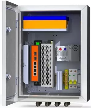 Шкаф MASTERMANN 6 УТП 4КУ AКБ 2А коммутационный с защитным реле от "холодного пуска"