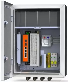 Шкаф MASTERMANN 6 УТП 4КУ АКБ 7А коммутационный с защитным реле от "холодного пуска"