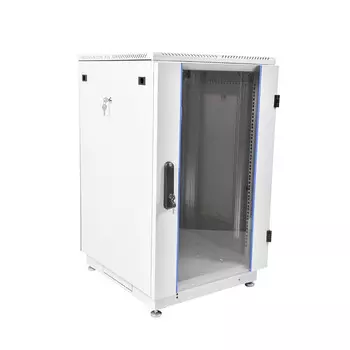 Шкаф напольный 19", 18U ЦМО ШТК-М-18.6.8-1ААА (600x800) дверь стекло (2 места), [ ]