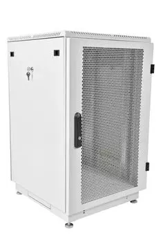 Шкаф напольный 19", 22U ЦМО ШТК-М-22.6.10-4ААА (600x1000) дверь перфорированная