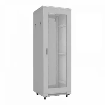 Шкаф напольный 19", 22U Rexant 04-2339 Standart 600х600 мм, передняя и задняя дверь перфорация, RAL 7035 (состоит из 2 частей)