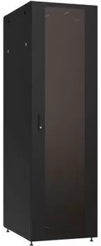 Шкаф напольный 19", 24U NT PRACTIC.3 24-66.GF12.SD2.BF11 B 435076 600х600, двери цельнометаллические: передняя одинарная со стеклом, задние распашные,