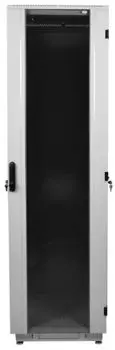 Шкаф напольный 19", 30U ЦМО ШТК-М-30.6.8-1ААА 600800 дверь стекло, серый, разобранный