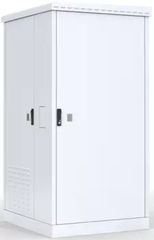 Шкаф напольный 19", 36U ЦМО ШТВ-2-36.10.6-43А3 уличный всепогодный, (Ш1000 Г600) с электроотсеком, три двери