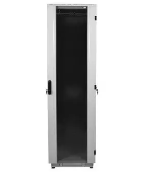 Шкаф напольный 19", 42U ЦМО ШТК-М-42.6.10-1ААА (600x1000) дверь стекло (3 места), [ ]