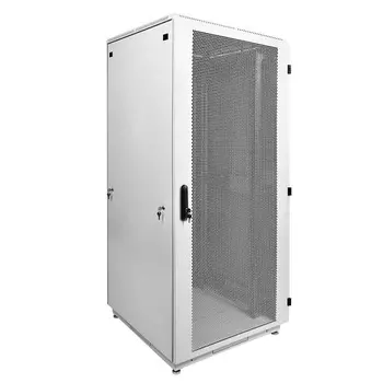 Шкаф напольный 19", 42U ЦМО ШТК-М-42.6.10-4ААА телекоммуникационный (600x1000) дверь перфорированная