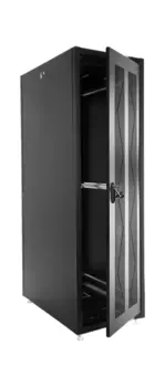 Шкаф напольный 19", 42U ЦМО ШТК-Э-42.6.8-44АА-9005 дверь перфор. 2 шт., черный