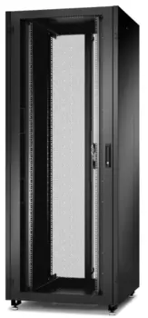 Шкаф напольный 19", 48U Eurolan 60F-48-88-24BL N2000 48U 800800, пер. перф. одност., зад. перф. двуст., чрн.