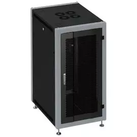 Шкаф напольный 19", 33U SYSMATRIX SL 6833.932 600x800x1600mm (ШхГхВ) передняя дверь перфорированная, задняя дверь сплошная металлическая, поворотная р